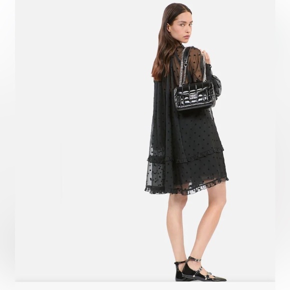 The Kooples -Black Dress w/ removable slip - Picture 5 of 10